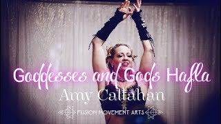 Amy Callahan performs at the Goddesses and Gods Bellydance Hafla 2019