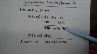 Unit 5 - Percent Increase And Decrease