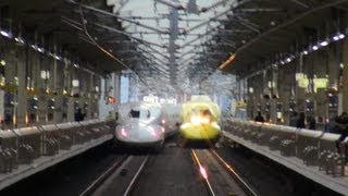 【お坊さんもびっくり !!!】ドクターイエロー＆N700A ＠京都駅 2013/01/08