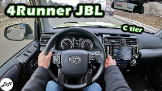 2022 Toyota 4Runner – JBL Sound System Review | Apple Carplay & Android Auto