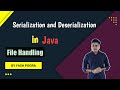 Serialization and Deserialization in java | What is the serialization in Java