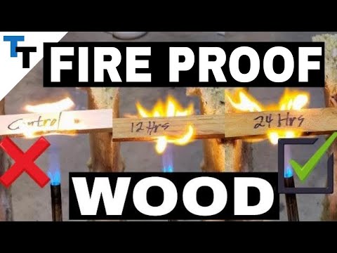 What is the most fire resistant wood?