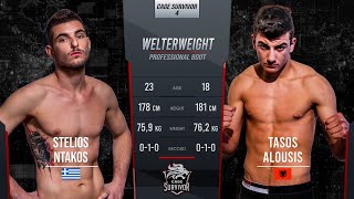 Cage Survivor 4 | Stelios Ntakos vs. Tasos Alousis | Full Fight