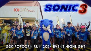 GSC Popcorn Run 2024 at IOI City Mall, Putrajaya | Event Highlight | Sonic The Hedgehog 3 Movie