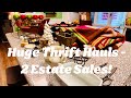 Huge Thrift Haul | Estate Sale | Thrift with me | Decorate with me | Cottage Style | Farmhouse