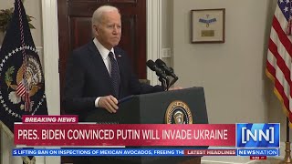 Biden ‘convinced’ Russia will invade Ukraine | NewsNation Prime