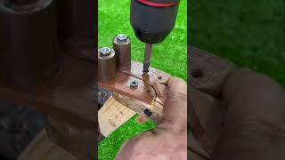 Handmade a Simple trigger mechanism # Craft idea # DIY # woodworking