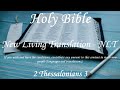 English Audio Bible - 2 Thessalonians 3 - New Living Translation NLT