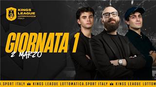 🇮🇹 👑 Kings League Italy 🔥 GIORNATA 1 ⚽