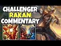 Challenger support shows you how to play rakan .... kinda - 14.18 League of Legends