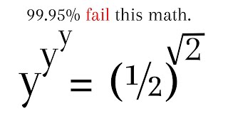 A Nice Exponential Equation From Olympiad Math Competition | International Math Olympiad Question.