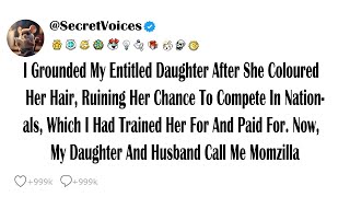 I Grounded My Entitled Daughter After She Coloured Her Hair, Ruining Her Chance To Compete In Nat...