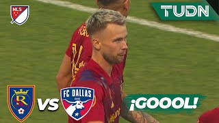 ¡Qué definición! Gol de Rusnák que liquida el partido | Real Salt Lake 3-1 Dallas | MLS 2021 | TUDN