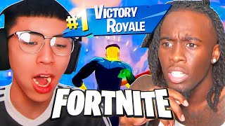 Rayasianboy \u0026 Kai Cenat FIRST FORTNITE WIN