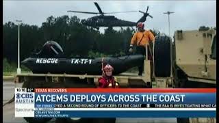 CBS Austin reports on the deployment of ATCEMS assets to the affected areas of Hurricane Harvey.