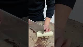 Burdock root cutting trick . Chinese Style . #shorts #vairalvideo #chefsufiyan