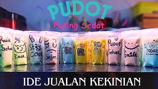 IDE JUALAN KEKINIAN PUDOT/PUDING SEDOT YG LARIS MANIS ‼️ Di MARKET DAY | Harga 2.000 | Modal 20.000