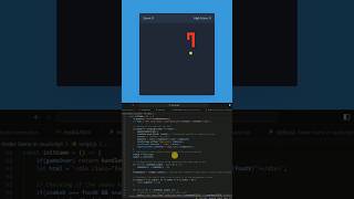 Beginner JavaScript Project – Snake Game Tutorial #shorts #trending