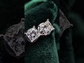 Серьги пусеты огранки Принцесса 1 карат. Выращеные бриллианты cvddiamond jewelry пусеты