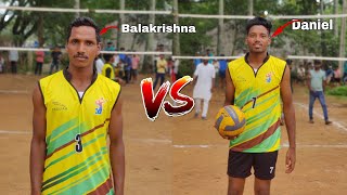 Aruku Daniel\u0026Shyam team v/s pedhabayilu, balakrishna  volleyball, tournament, magam veedhi ground 🔥