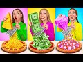 Riche VS Fauché VS Giga Riche Aliments Défi | Bataille de Nourriture par Multi DO Challenge