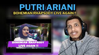 PUTRI ARIANI - Bohemian Rhapsody LIVE again !! Reaction