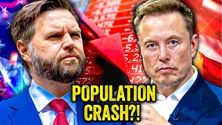 JD Vance and Elon Sound ALARM On Declining Birth Rate In AMERICA!!