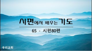 시편에서 배우는 기도 (65) - 10년, 100년, 1000년 후의 응답을 기대하며 기도하게 하소서 / 시 80:1-7 / 2023.09.08.