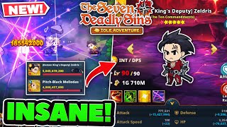 NEW LEGENDARY ZELDRIS IS CRAZY! Is He Actually Good? | 7DS: Idle Adventure!