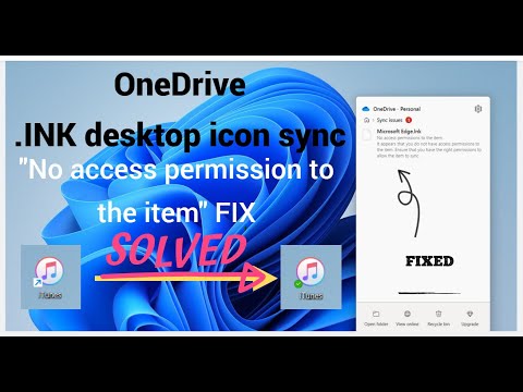 OneDrive – .Ink “No access permission to the item” Error fix Solved.