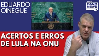 Oinegue: Exageros, equívocos e grandes acertos no discurso de Lula na ONU