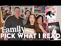 my FAMILY pick WHAT I READ!!📚 year of recs ep4