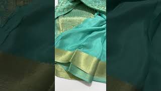 PURE CREPE SILK HANDLOOM BROCADE SAREES WITH SOFT SILKY ZARI WEAVES