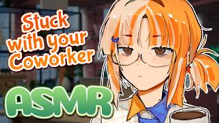 【3DIO ASMR】 Stuck with your Tsundere Rival Coworker (Degradation, Insults)