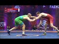 Repechage FS - 92 kg: S. AGAEV (AZE) v. I. KARAMFILKOV (BUL)