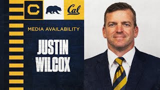 Cal FB: Travers Family Head Football Coach Justin Wilcox Media Availability (11.26.2024)