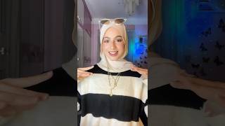 Hijab Tutorial 🎀 لفه حجاب سهلة وسريعه #hijabtutorial #hijab #حجاب