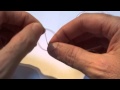 How to tie a Dropper Knot for fly fishing.