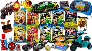 New ultimate collection of snacks unboxing \u0026 fun review free gifts inside, aaj to Moj ho gai😋🤑