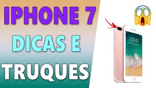 IPHONE 7 - DICAS e TRUQUES 👀