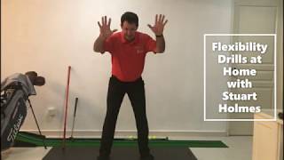 Golf: Flexibility Drills at Home with Stuart Holmes