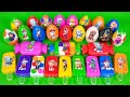 On Street: Finding Paw Patrol Clay Inside Eggs, Candies & Ice Cream - Satisfying ASMR Video