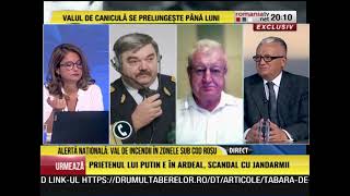 Andreea Cretulescu 23.07.2022. Războiul climatic ameninţă planeta, dezvăluirile generalului Streinu