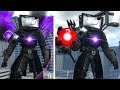 EVOLUTION OF NEW DAMAGED TITAN TV MAN WITH ASTRO CLAW AND SHOCKWAVE CANNON!   Skibidi Toilet In GMOD