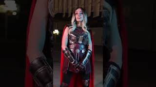 Mighty Thor Jane Foster Bringing the Peter Parker jokes! Charleemanderz #cosplay #marvel