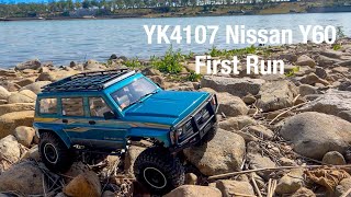 RC Rock Crawler Shakedown Run | Yikong Racing 4107