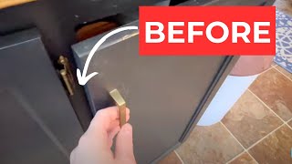 People with dated kitchen cabinets are flipping over this genius idea!