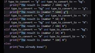 Episode 09 – Python Weight & Mass Converter