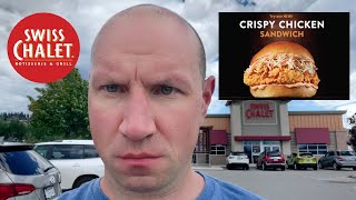 Swiss Chalet's New Crispy Chicken Sandwich! (Viewer request)