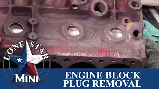 1275 Engine Block Plug Removal - Classic Mini